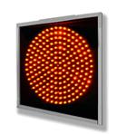 Светофор дорожныйжелтый Т.7.(ф100мм)