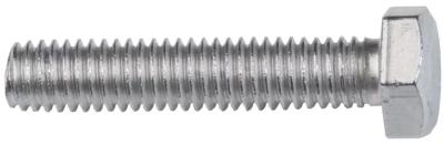 Болт М22х110, кл. 5.8, полная резьба, оцинкованный DIN 933