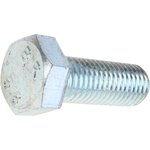 Болт М18х50, кл.5.8, полная резьба, оцинкованный DIN 933