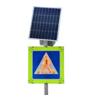 RL-201 Знак 5.19 светодиодный  односторонний 900х900-1шт. солнечная станция ST 30/26-12 AGM pwm