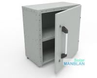Шкаф аккумуляторный стальной 300х600х600мм BaseBox 36x2
