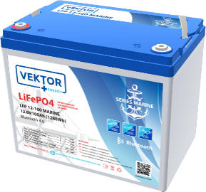 LFP 12,8-100 MARINE Series Smart BMS 100A  (Bluetooth 4.0)