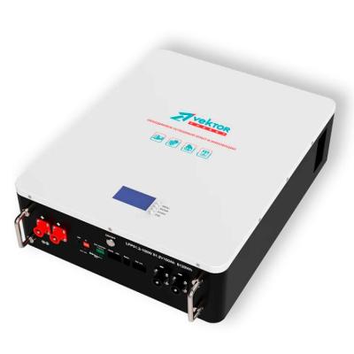 Аккумулятор литиевый Vektor "LFP 51,2-100W   (BMS 100A)"