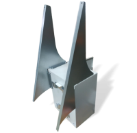 Комплект креплений солечной панели 68см на шкаф ЩМП