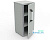 Шкаф для аккумуляторов 400x400x900мм BaseBox 44x3