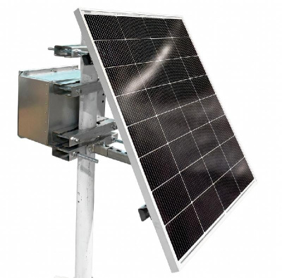 Солнечная электростанция SS 150/33-24 Carbon  Uвых-24В DC,  солн. батарея-150W , АКБ -33Aч*2шт