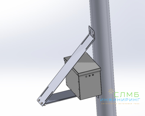 Солнечная электростанция SS 320/26-48 AGM  Uвых-48В DC,  солн. батарея-320W , АКБ -26Aч*4шт