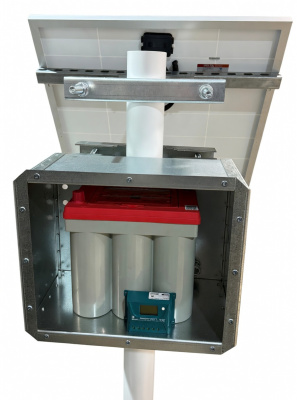 Солнечная электростанция SS 150/55-12 Carbon ЗУ 220/12 7А, Uвых-12В  Uвых-12В DC,  солн. батарея-150W , АКБ -55Aч*1шт