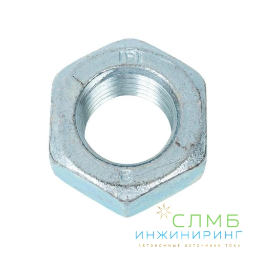 Гайка шестигранная, оцинкованная М22 DIN 934