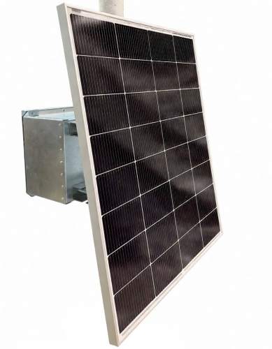 Солнечная электростанция SS 380/300-12 Carbon* вг  Uвых-12В DC,  солн. батарея-380W , АКБ -150Aч*2шт