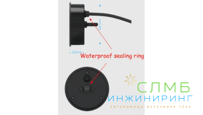 Кулонометр (кулометр) 8-80 VDC, 50A TR16H (водонепроницаемый)