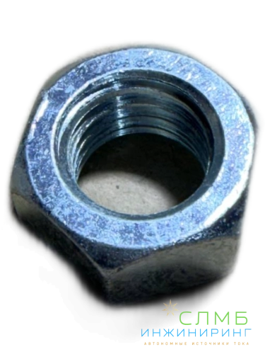 Гайка шестигранная, оцинкованная М18 DIN 934