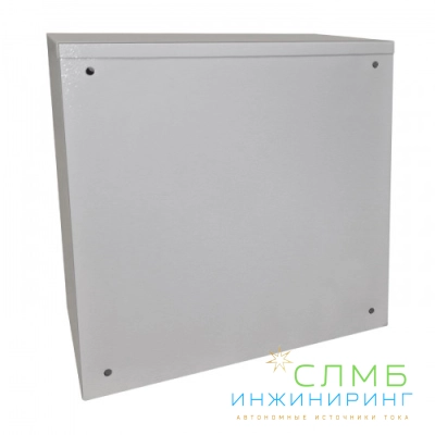 Bayliss® АКБ-Пост-04-2 (SideBOX 42 eco ip 54) 300×220×400 мм c дверцей, монтажной лентой для установки на опору