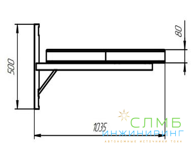 Световая панель "Шериф-балка"