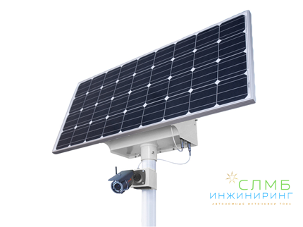 Автономная видеокамера на солнечной батарее