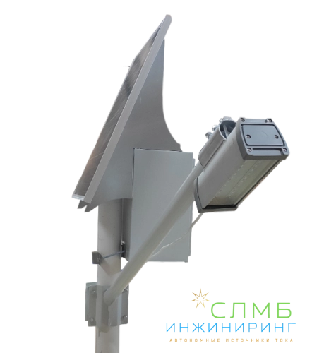 Комплект RL-910 , Знак5.19 светодиодный  двусторонний 900х900-2шт., солнечная станция ST 50/40-12 AGM pwm