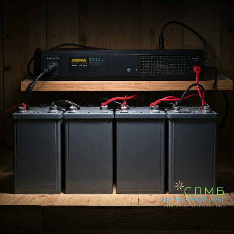 Аккумуляторные батареи: параллельное соединение