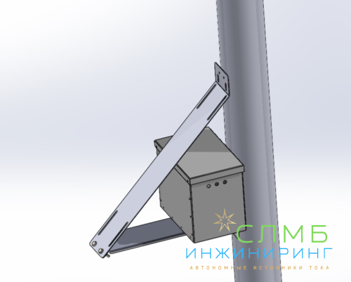Солнечная электростанция SS 2400/100-48 Carbon* сб6x400  Uвых-48В DC,  солн. батарея-2400W , АКБ -100Aч*4шт