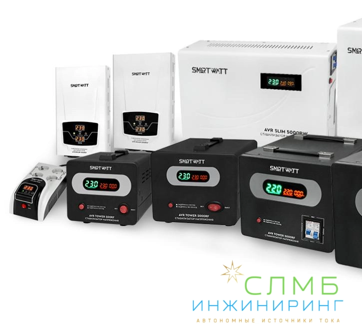 Стабилизаторы напряжения SMARTWATT