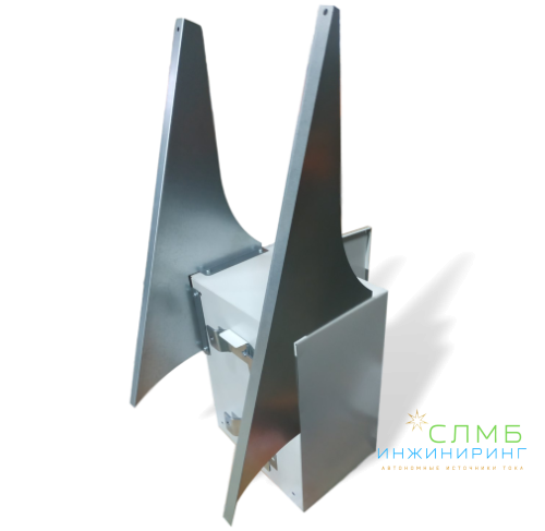 Комплект креплений солечной панели 68см на шкаф ЩМП