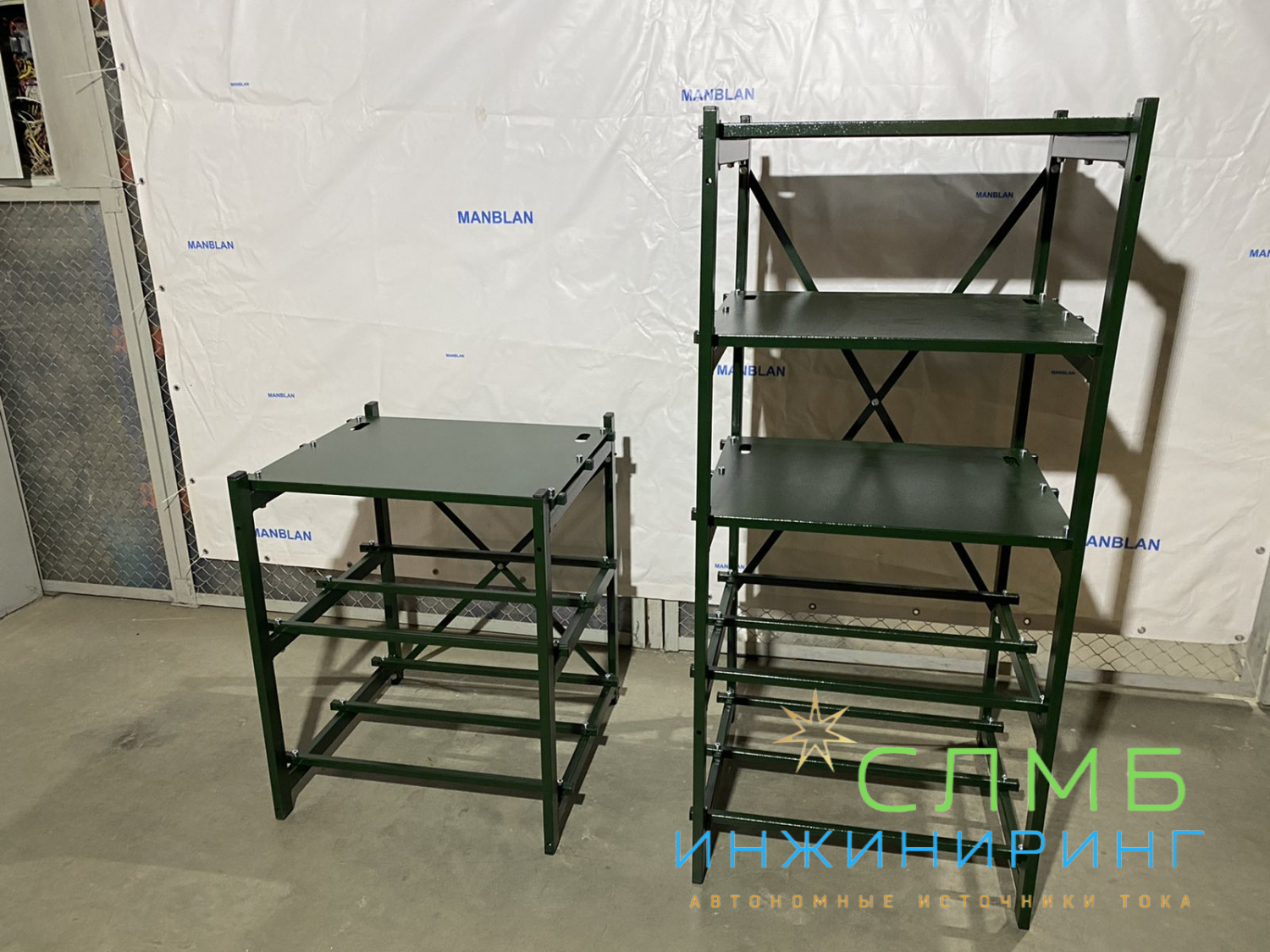 Стеллажи производства SolarMANBLAN