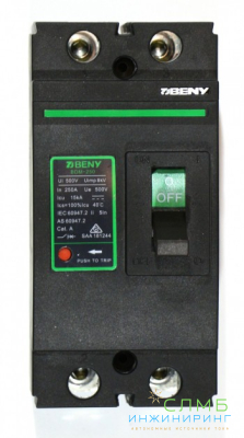 Автоматический выключатель постоянного тока ZJBeny 2P 250А 500В