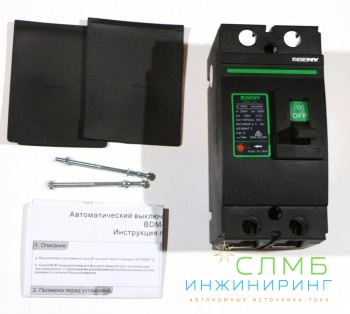 Автоматический выключатель постоянного тока ZJBeny 2P 250А 500В