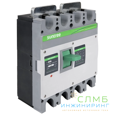 MCCB DC 1500V 4P 400A