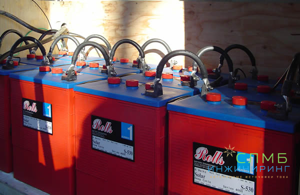 Аккумуляторные батареи ROLLS для систем автономного электроснабжения