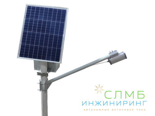 Комплект RL-909 , Знак5.19 светодиодный  двусторонний 900х900-2шт., солнечная станция ST 100/33-12 AGM pwm