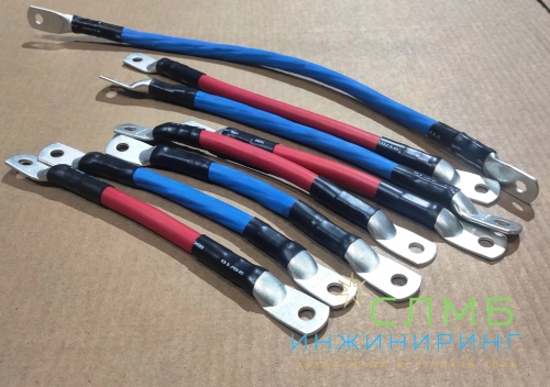 Перемычка 10м, ПуГВ 4 mm2 наконечник изолированный