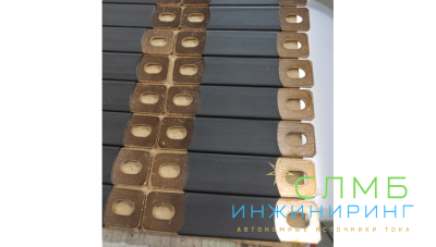 Перемычка медная шина 100*20*3мм