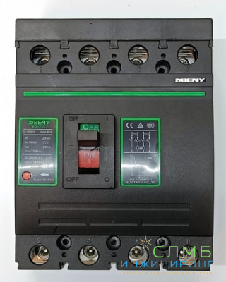 Автоматический выключатель постоянного тока ZJBeny 4P BD-250 250А 1000В