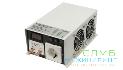 ИС-12-1500У инвертор, преобразователь напряжения DC/AC, 12В/220В, 1500Вт