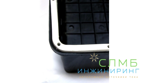 Грунт бокс 120Ач пластик герметичный аккумуляторный