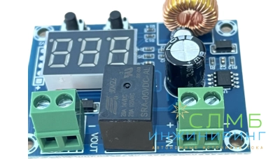 Защита АКБ от разряда (по напряжению) плата