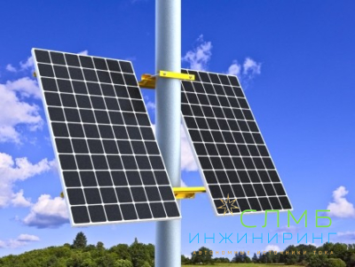 Солнечная электростанция SS 400/75-12 AGM сб2x200  Uвых-12В DC,  солн. батарея-400W , АКБ -75Aч*1шт