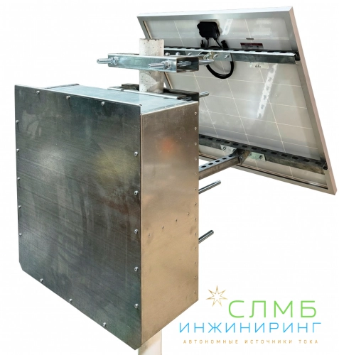 Солнечная электростанция SS 500/100-24 AGM  Uвых-24В DC,  солн. батарея-500W , АКБ -100Aч*2шт