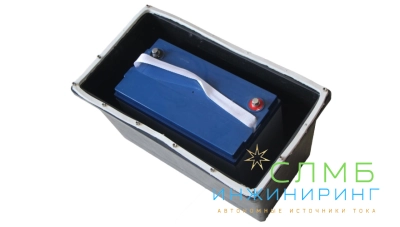 Грунт бокс 120Ач пластик герметичный аккумуляторный