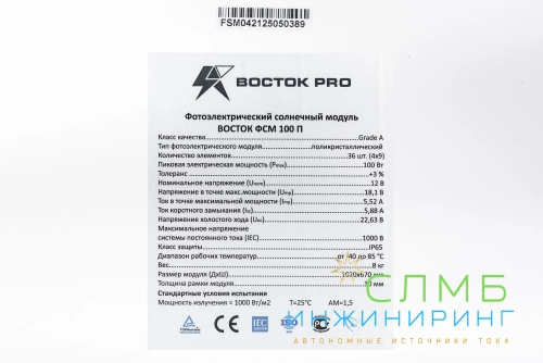 Восток ФСМ 100П