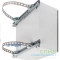 Bayliss® АКБ-Пост-04-2 (SideBOX 42 eco ip 54) 300×220×400 мм c дверцей, монтажной лентой для установки на опору