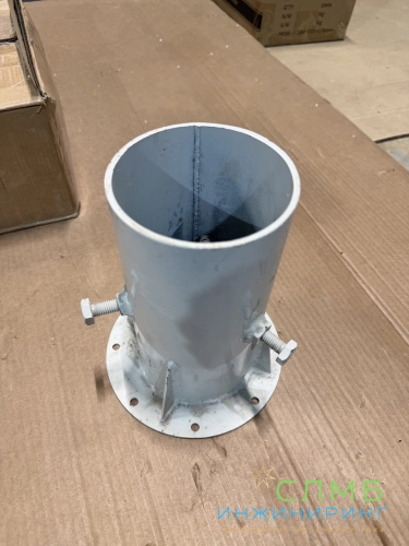 Фланец d100мм для шкафа TopBox, серый Bayliss™