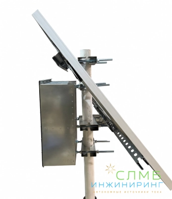 Солнечная электростанция SS 320/100-24 Carbon* сб2x160  Uвых-24В DC,  солн. батарея-320W , АКБ -100Aч*2шт