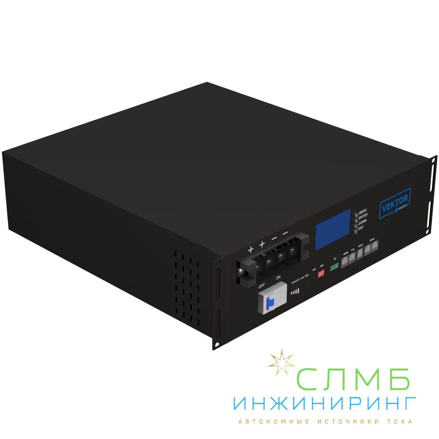 ИБП 5кВт АКБ 5,12кВт*ч Deye SUN-5K-SG05LP1-EU-SM2-P + VE LFP RACK 51.2-100M/MW/MB 1шт Комплект 1
