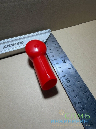 Защитный кожух клеммы АКБ красный